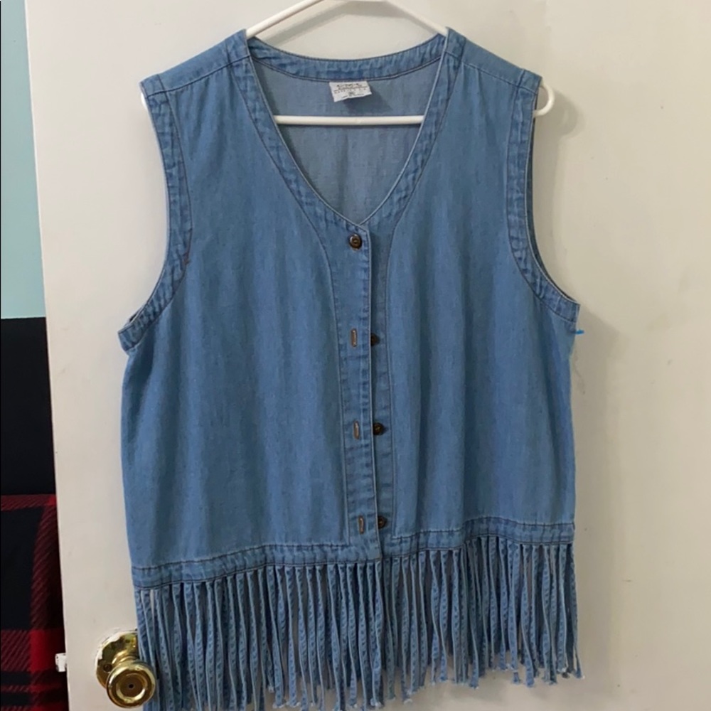 Blue Jean Vest